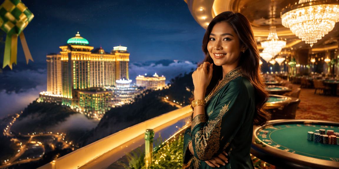 Suasana hiburan kasino di Genting Highlands sempena Hari Raya melalui platform fachai